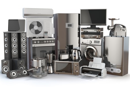 multiple household appliances